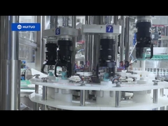 Huituo automatische 8-Kopf-Rotationsverschließmaschine mit 60 bpm für Shampoo und Haarspülung