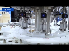 Huituo automatic rotary screw bottle capping and cap sealing machine