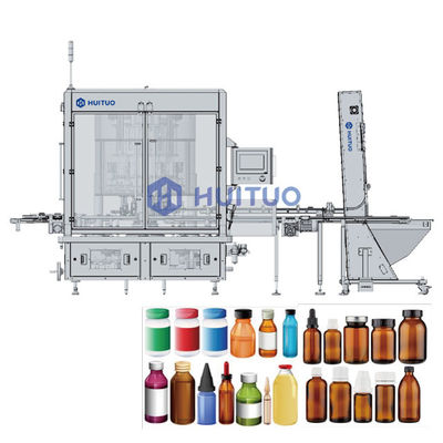 Medizinische Glasplastikampulle Vial Rotary Capping Machine 40-300bpm
