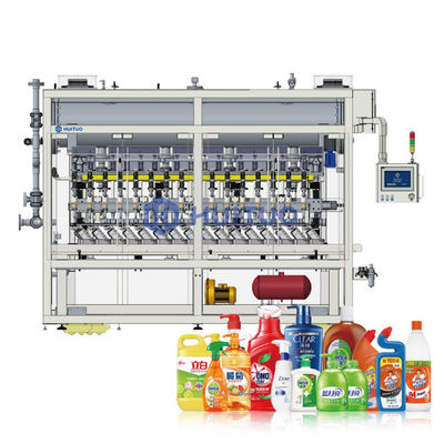 automatische flüssiges Strömungsmesser-Füllmaschine der Flaschen-80bpm mit höherer Genauigkeit