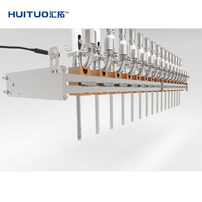 Automatische lineare flüssige Kolben-Füllmaschine für Plastikhaustier-Flaschen-Glasgefäß