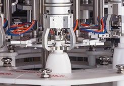 Automatisches Dreh-HAUSTIER Huituo und mit einer Kappe bedeckende Glasmaschine mit Kappe unscrambler