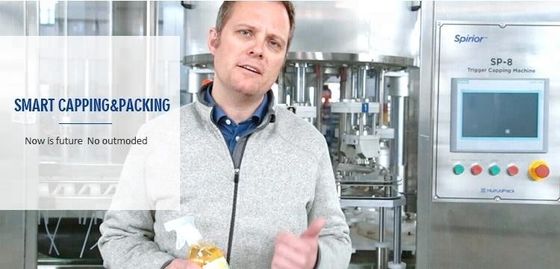 Mit einer Kappe bedeckende und Etikettiermaschine voller automatischer Füllung HUITUO für Ketschup