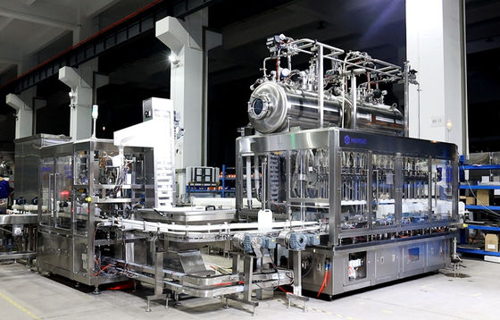 füllende mit einer Kappe bedeckende Maschine 12000bph des flüssigen Reagens-4000w, Füllung des pharmazeutischen Reagens und mit einer Kappe bedeckende Fertigungsstraße