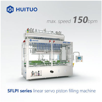 Automatischer Kolben-Servofüllmaschine 150bpm für Honey And Syrup