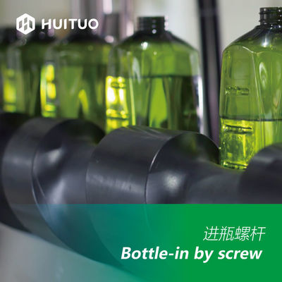 Mehrfunktionale flüssige Füllung und mit einer Kappe bedeckende Maschine für Plastik-und Glas-Flasche