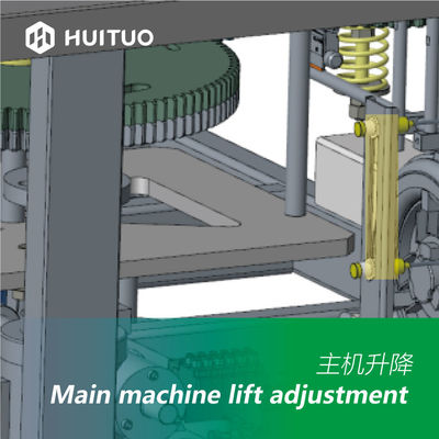 Rotierende automatische Behälter-Dichtungs-Maschine für Nahrung und chemische Produkte