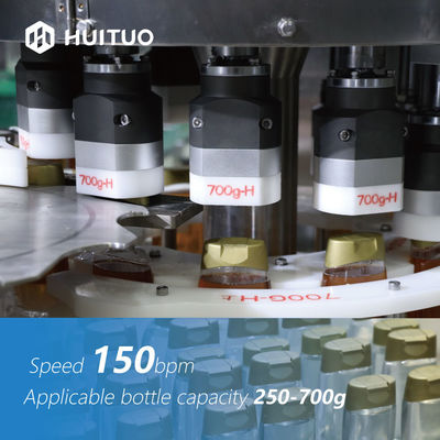 Automatische Hochgeschwindigkeits- mit einer Kappe bedeckende Maschinen-Ausrüstung für Plastik-Honey Bottles