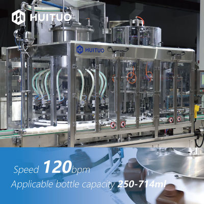 Dreh2 in 1 füllender mit einer Kappe bedeckender Maschine in der medizinischen Industrie