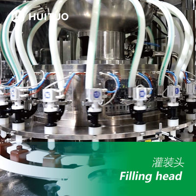 Dreh2 in 1 füllender mit einer Kappe bedeckender Maschine in der medizinischen Industrie