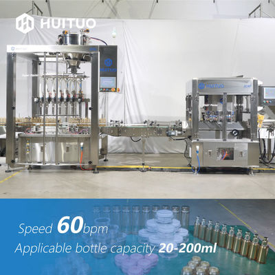Automatische Kosmetik füllen Kopf des linearer Kolben-volumetrischen Füllmaschine-Füller-6 ab