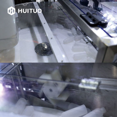 Automatische Flasche Unscrambler-Orientierungs-Maschine für Zylinder-flache Behälter