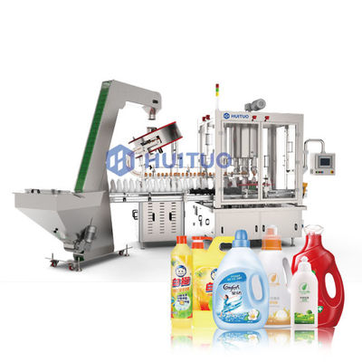 Automatische Plastikflaschen-Drehschraube an der Presse auf mit einer Kappe bedeckender Maschinen-hoher Geschwindigkeit