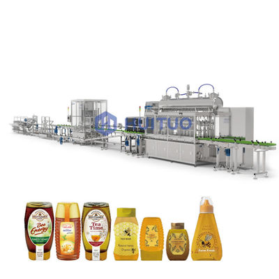 Automatische Hochgeschwindigkeits- mit einer Kappe bedeckende Maschinen-Ausrüstung für Plastik-Honey Bottles