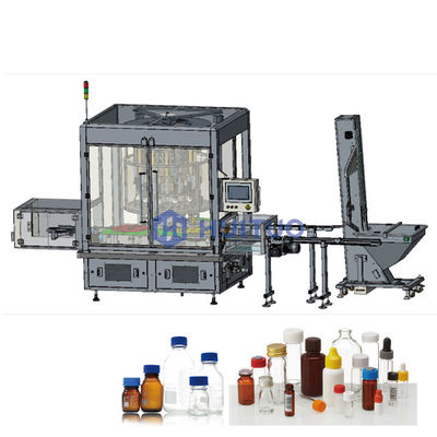 Automatischer kleiner Glasplastikflaschenkapsel-Eichmeister für medizinische Diagnosereagenzien