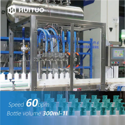 Shampoo- und PflegespülungsservokolbenFüllmaschine