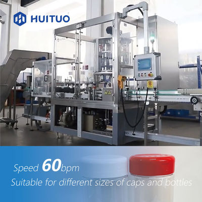 Pfeffer und Paprika Automatic Capping Machine für Überwurfmutter HAUSTIER Flasche