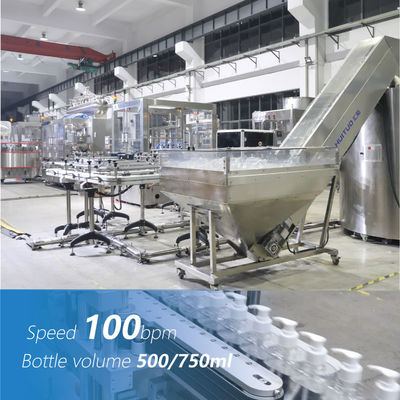 Lineare volumetrische Flowmessungs-Füllmaschine für Handwäsche-Flüssigkeit