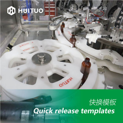 Drehschrauben-Flaschen-mit einer Kappe bedeckende Maschine für Spray-Zufuhr-Pumpe