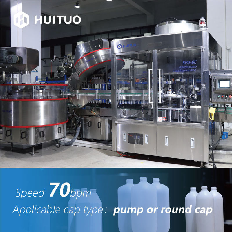 Hauptmit einer Kappe bedeckende Drehmaschine Multifunktions8 für Flip Top Pull Push Lotions-Pumpe